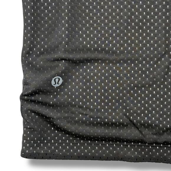 Lululemon Double Layered Mesh Tank Top  Men's Size Small Reversible Black Vapor - Picture 6 of 11